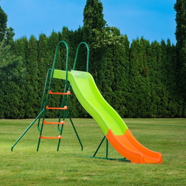 GartenWellenrutsche und Wasserrutsche 300 cm grün/orange Smyths Toys