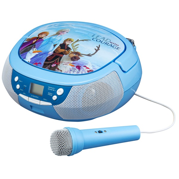 Neu Die Eiskönigin CD-Player mit Mikrofon 6970198 