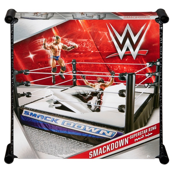 WWE SMACKDOWN Superstar Ring Smyths Toys Superstores