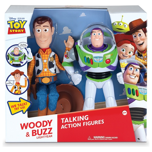 Toy Story 4 Sprechender Buzz & Woody Set | Smyths Toys Superstores