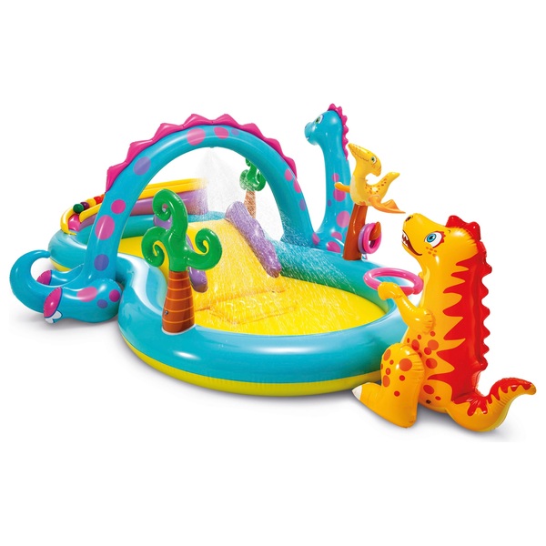 Intex Spielpool Dinoland mit Rutsche