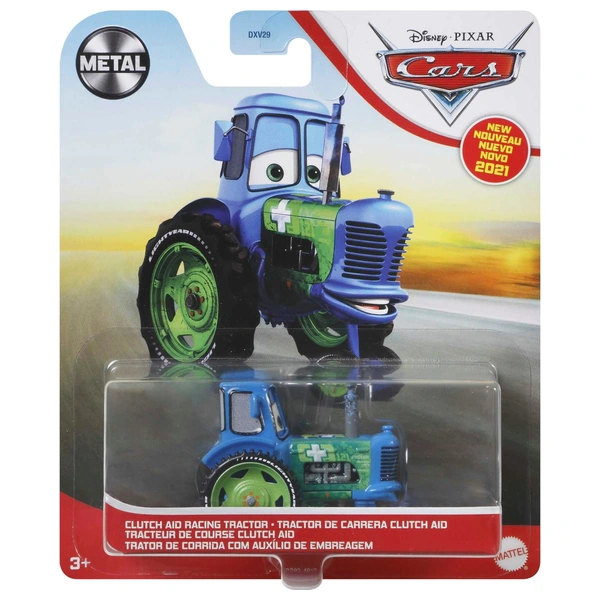 Disney Pixar Cars Diecast Car Clutch & Racing Tractor 1:55 Scale