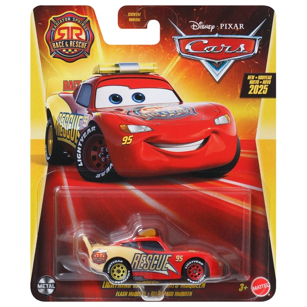 Disney Pixar Cars Race & Rescue Auto Lightning McQueen 1:55