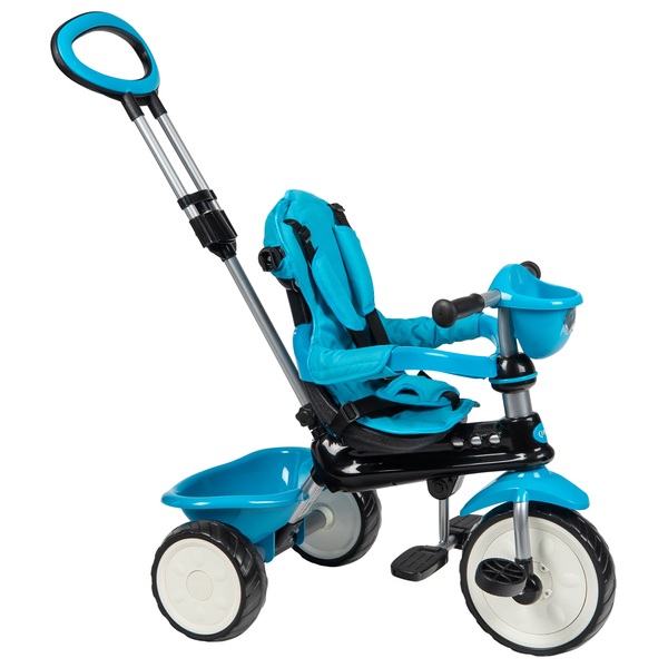 QPlay Dreirad Comfort 4 in 1, blau