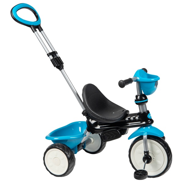 QPlay Dreirad Comfort 4 in 1, blau