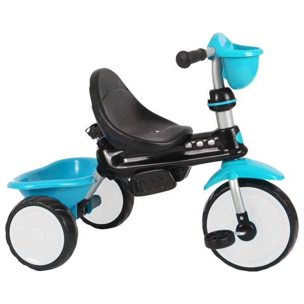 QPlay Dreirad Comfort 4 in 1, blau