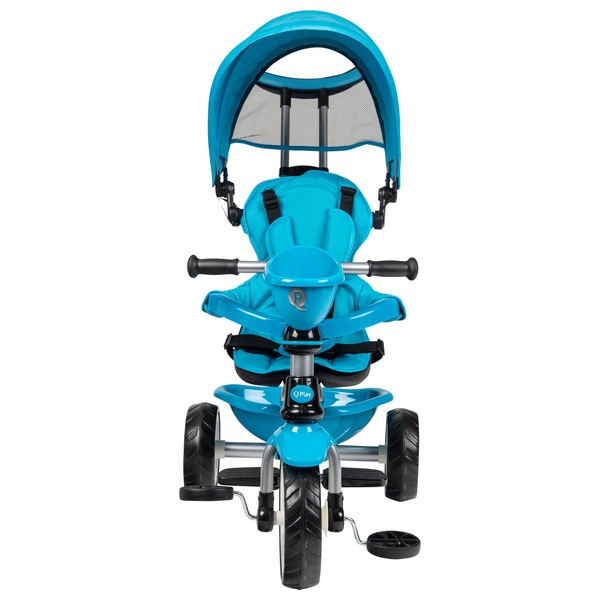QPlay Dreirad Comfort 4 in 1, blau