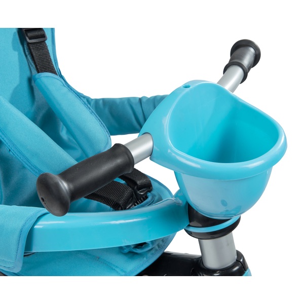 QPlay Dreirad Comfort 4 in 1, blau