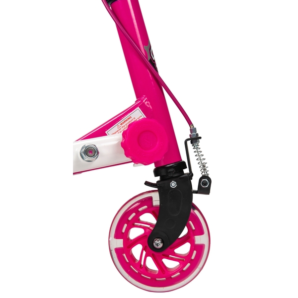 Sporter 1 Scooter mit LED, pink