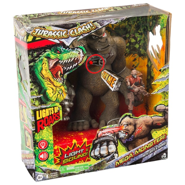 Jurassic Clash Mega Monster, Gorilla Smyths Toys Deutschland