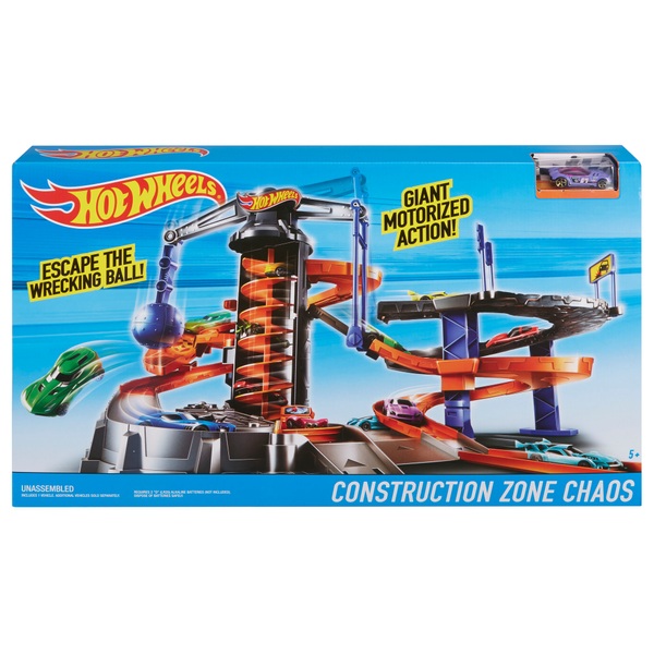 Hot Wheels Construction Zone Chaos Play Set - Hot Wheels Ireland