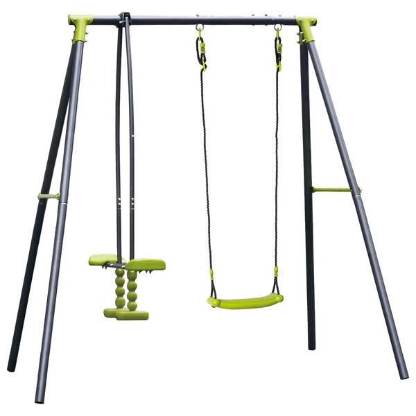 GartenMetallschaukel und Wippe 2er Set Smyths Toys Deutschland