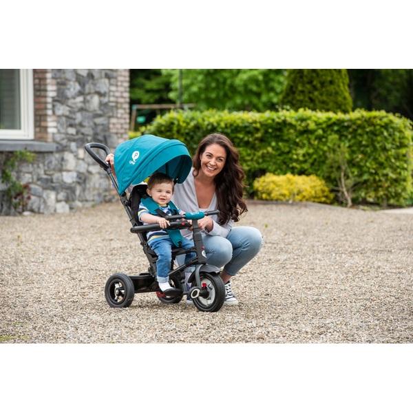 QPlay faltbares Dreirad Rito Deluxe, petrol