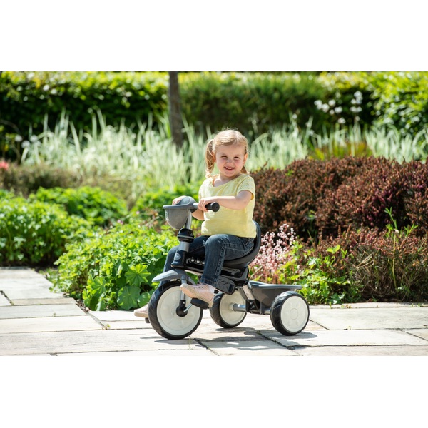 QPlay Comfort 4-in-1 Dreirad, grau