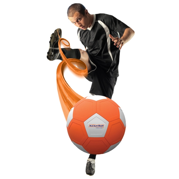 Swerve Ball Fußball KickerBall Gr. 4 orange/weiss Smyths Toys Deutschland