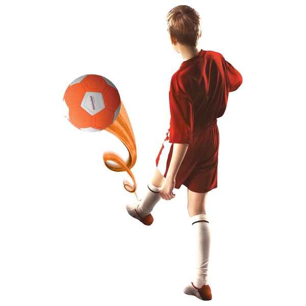 Swerve Ball Fußball KickerBall Gr. 4 orange/weiss Smyths Toys Deutschland