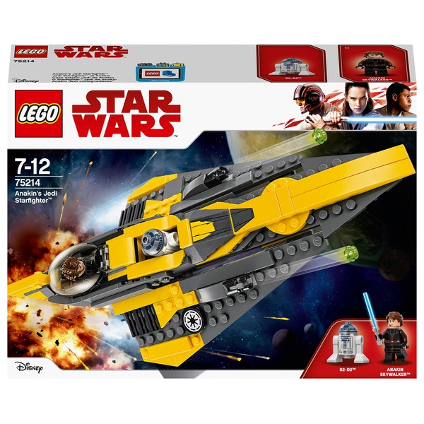 Lego Star Wars 75214 Anakins Jedi Starfighter Smyths Toys Superstores