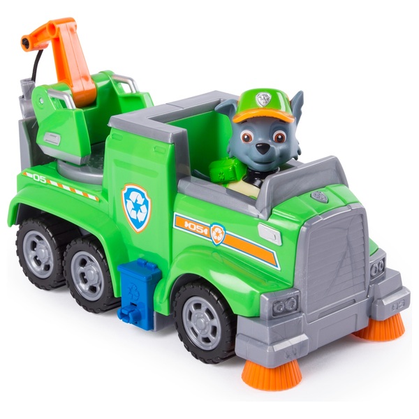 Paw Patrol - Ultimate Rescue: Recycling Truck mit Hundewelpe Rocky