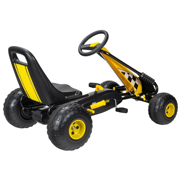 Go-Kart Racing, schwarz-gelb