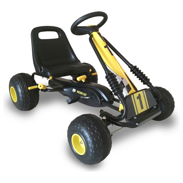 Go-Kart Racing, schwarz-gelb