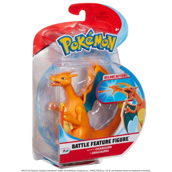 Pokémon Battle Feature Figur Glurak Smyths Toys Deutschland 