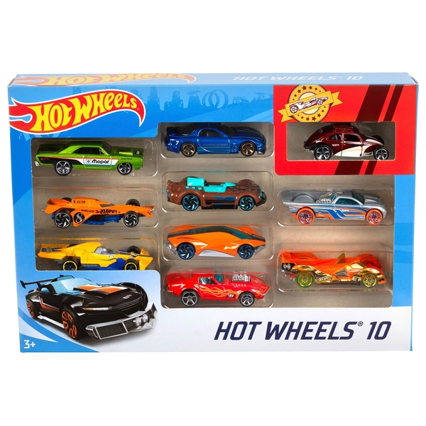 Hot Wheels Autos 10er Set sortiert | Smyths Toys Deutschland