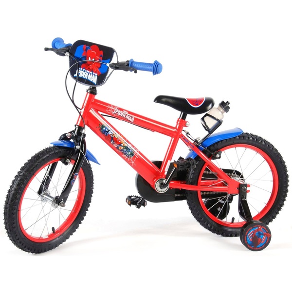 16 Zoll Spiderman Kinderfahrrad, rot Smyths Toys Superstores