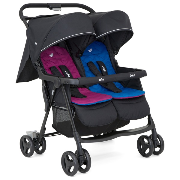 Joie - Zwillingsbuggy AireTwin, Rosy & Sea