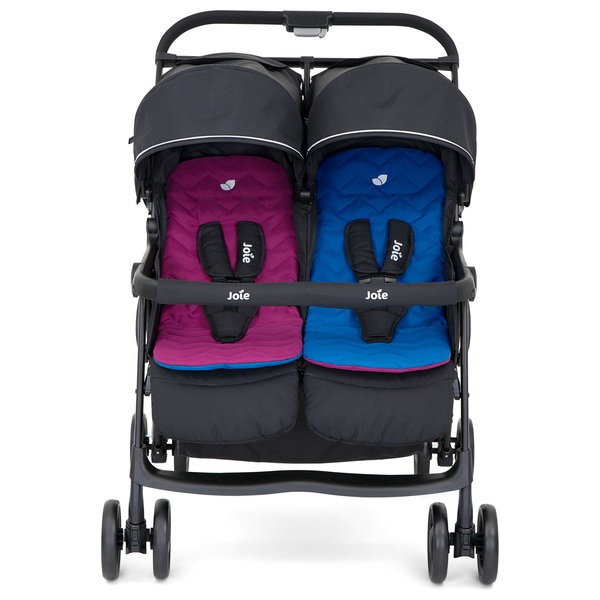 Joie - Zwillingsbuggy AireTwin, Rosy & Sea