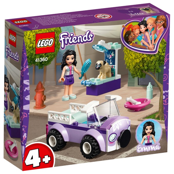 Lego Friends 41360 Emmas Mobile Tierarztpraxis Smyths Toys Superstores