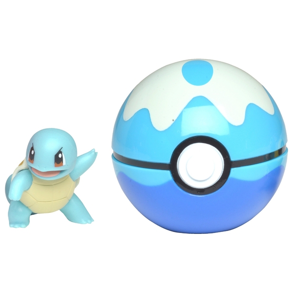 Pokémon Clip'n'Go Pokéball Mit Plinfa Figur - Offizielles Pokémon Spielzeug
