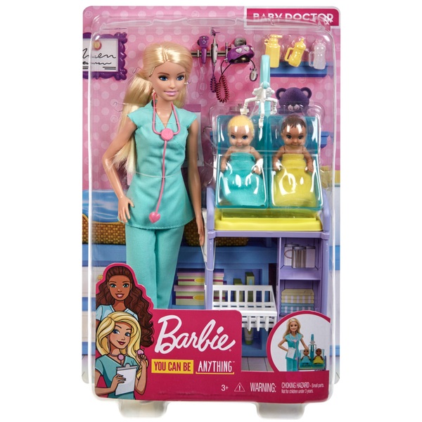 Barbie Spielset Kinderärztin-Puppe | Smyths Toys Deutschland