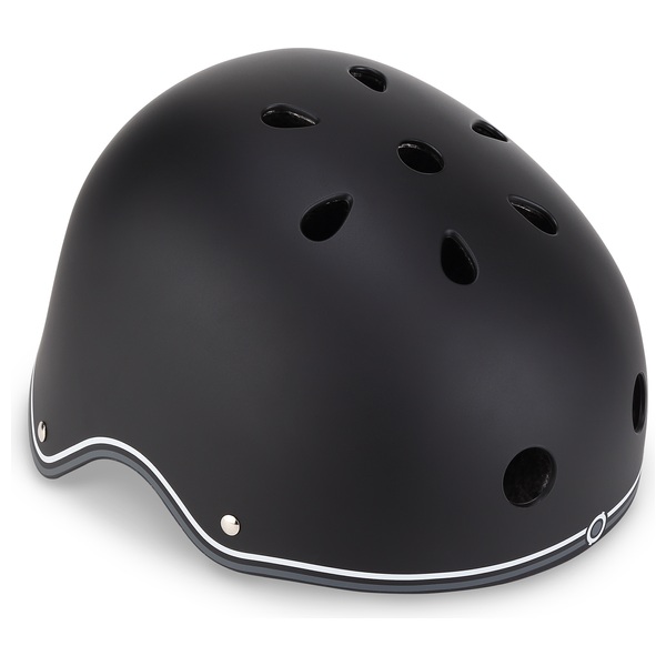 GLOBBER PRIMO Helm mit LED-Licht, schwarz