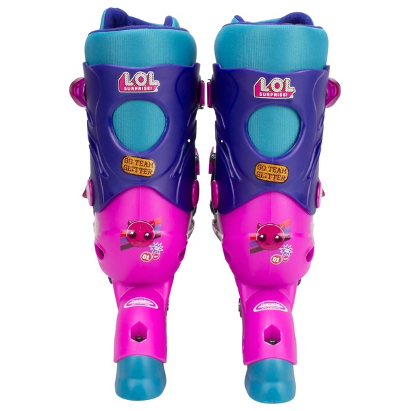 L.O.L Suprise Inline-Skates mit Aufkleberset, Gr. 34-37