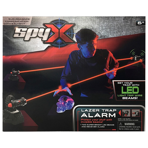 Spy Recon Detektiv Spielzeug Laserfalle mit LED Alarmanlage | Smyths