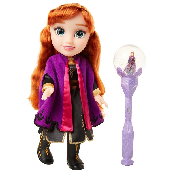 Disney Die Eiskönigin 2 Anna Puppe mit Zauberstab | Smyths Toys Superstores