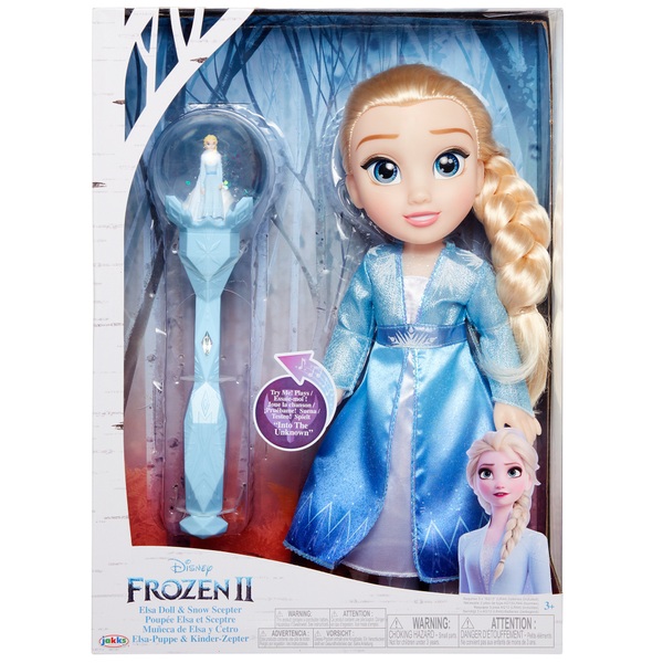 Disney Die Eiskönigin 2 Elsa Puppe mit Zauberstab | Smyths Toys Superstores