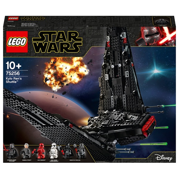 Lego Star Wars 75256 Kylo Rens Shuttle Smyths Toys Superstores