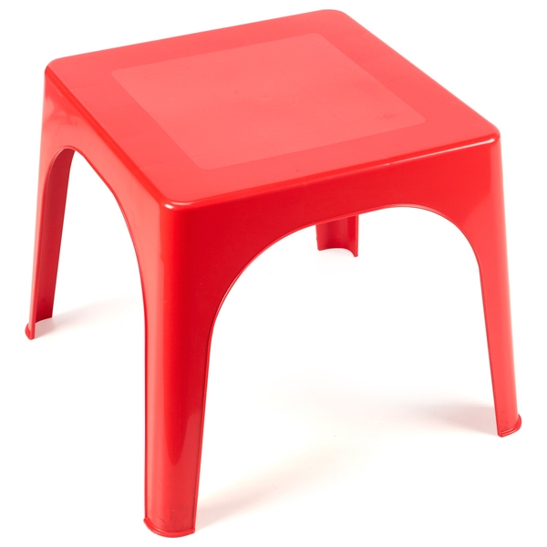 Farbiger Kindertisch, sortiert