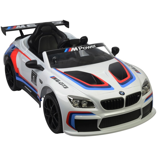 BMW M6 GT3 12V mit R/C, weiss
