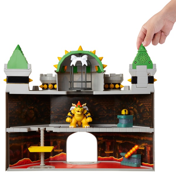 Nintendo Super Mario Bowsers Schloss Deluxe Spielset Smyths Toys Deutschland