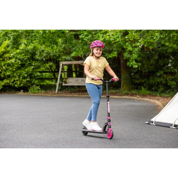 Elektro Scooter GStart 24V schwarz/pink Smyths Toys Superstores
