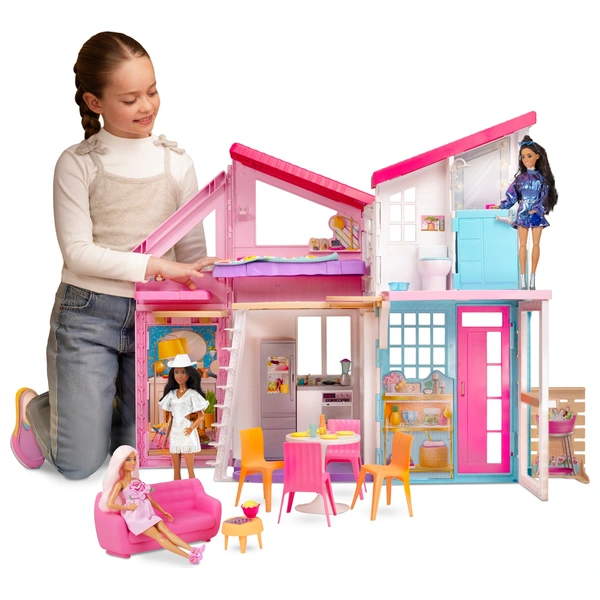 Barbe - Mansón de Malbú (Mattel BJP34) | Malbu, Barbe, House