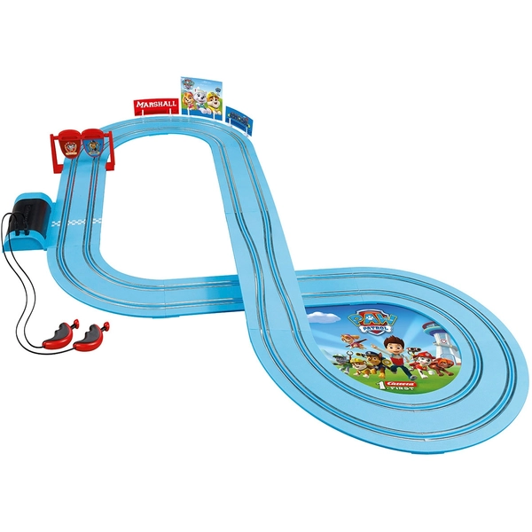 Paw Patrol Tracker Racer Carrera GO!!! Race Track - PAW Patrol Ready Race Rescue | Thimble Toys