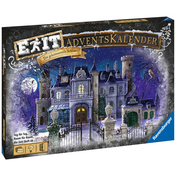 Ravensburger Exit Adventskalender Das Geheimnisvolle Schloss