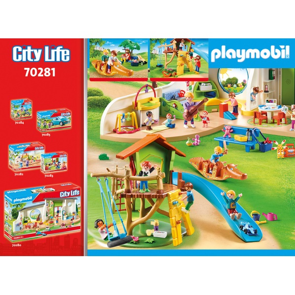 PLAYMOBIL City Life Kindergarten 70281 Abenteuerspielplatz | Smyths