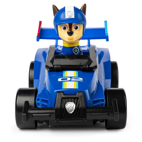 Paw Patrol Race Go Deluxe Fahrzeug Chase Smyths Toys Superstores