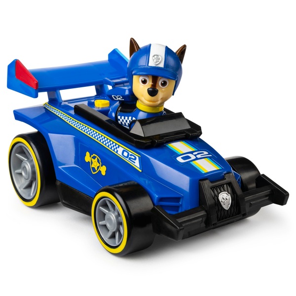 PAW Patrol Race & Go Deluxe Fahrzeug Chase | Smyths Toys Superstores