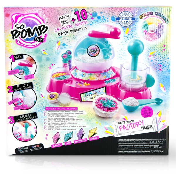 So Bomb DIY Crystal Badebomben Fabrik Smyths Toys