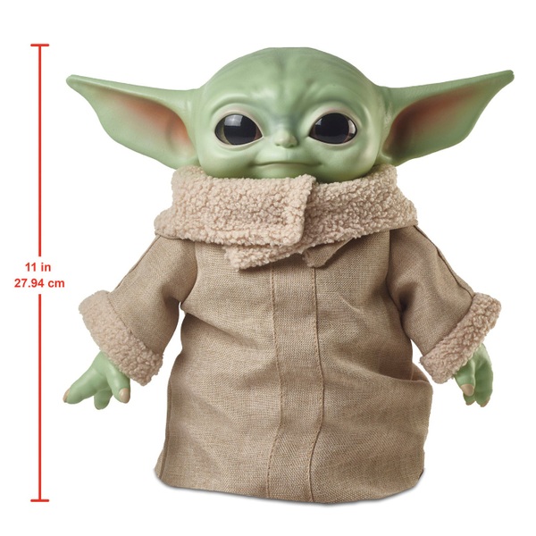 Star Wars The Mandalorian Kuscheltier Grogu Als Baby Yoda Figur ...